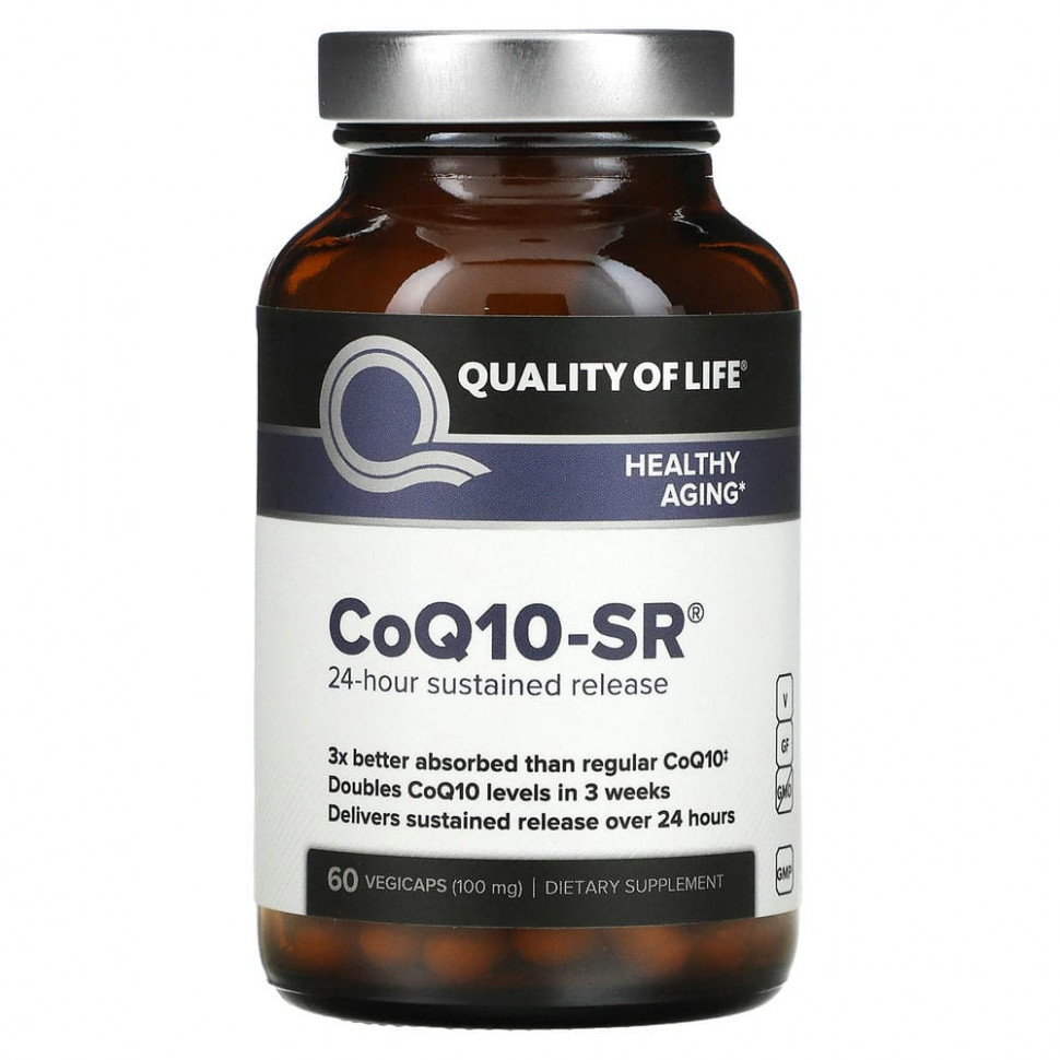   Quality of Life Labs,  Q10   , 100 , 60       -     , -,   