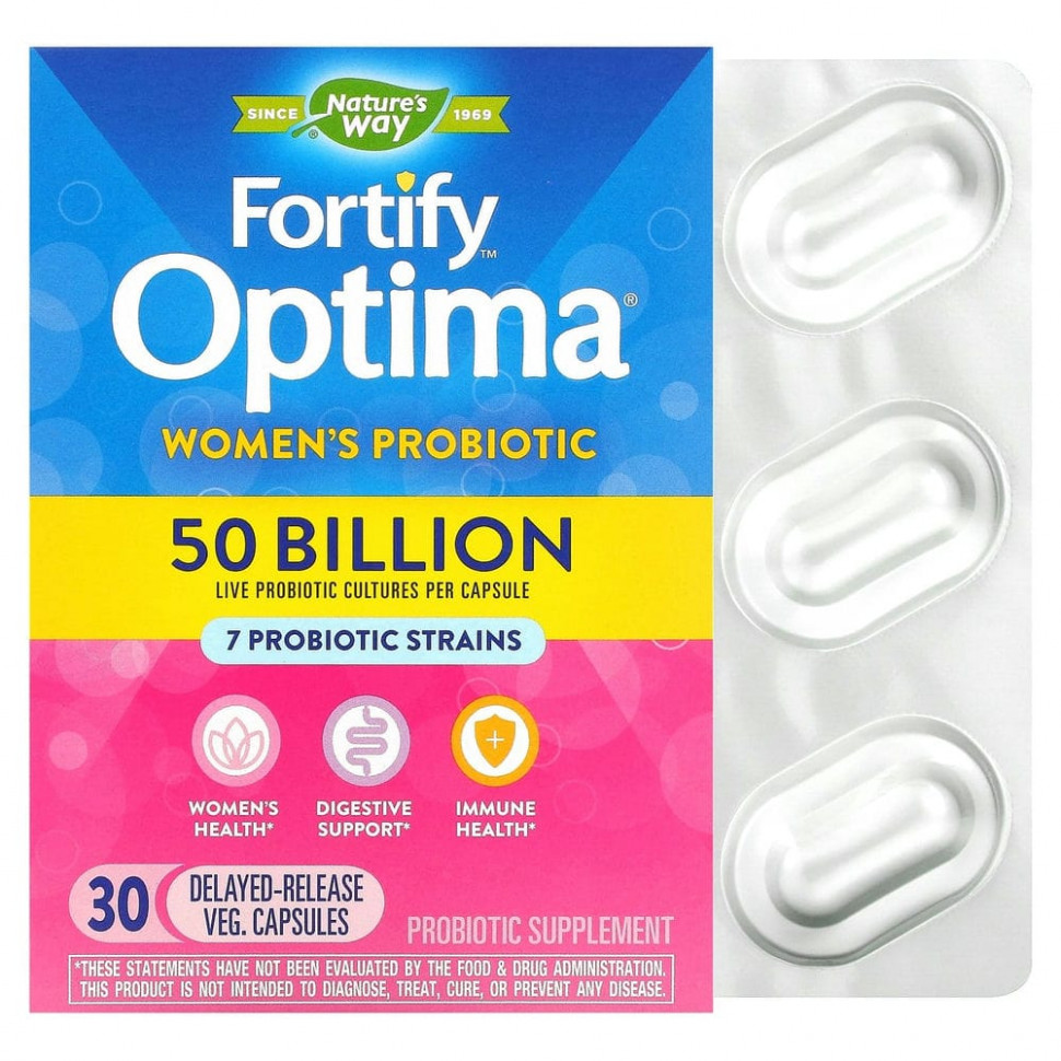   Nature's Way, Fortify Optima,   , 50 , 30     .    -     , -,   