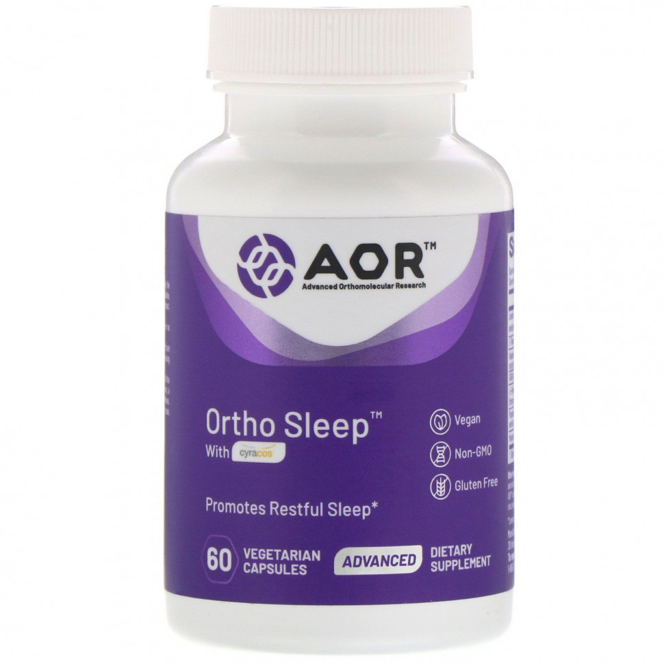   Advanced Orthomolecular Research AOR, Ortho Sleep with Cyracos, 60     -     , -,   
