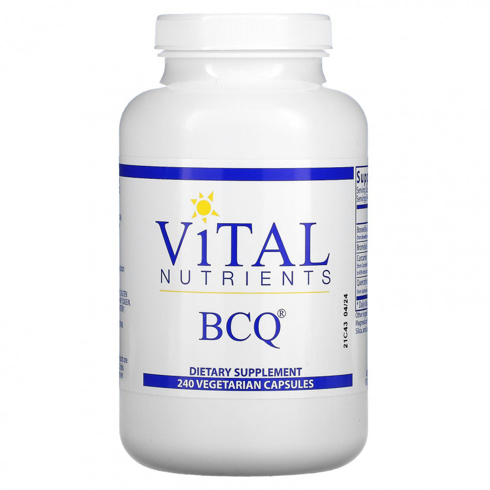   Vital Nutrients, BCQ, 240     -     , -,   
