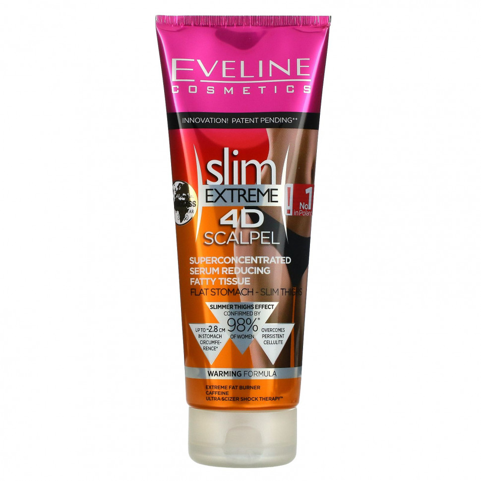   Eveline Cosmetics, Slim Extreme 4D Scalpel,  ,   , 250  (8,8 . )   -     , -,   