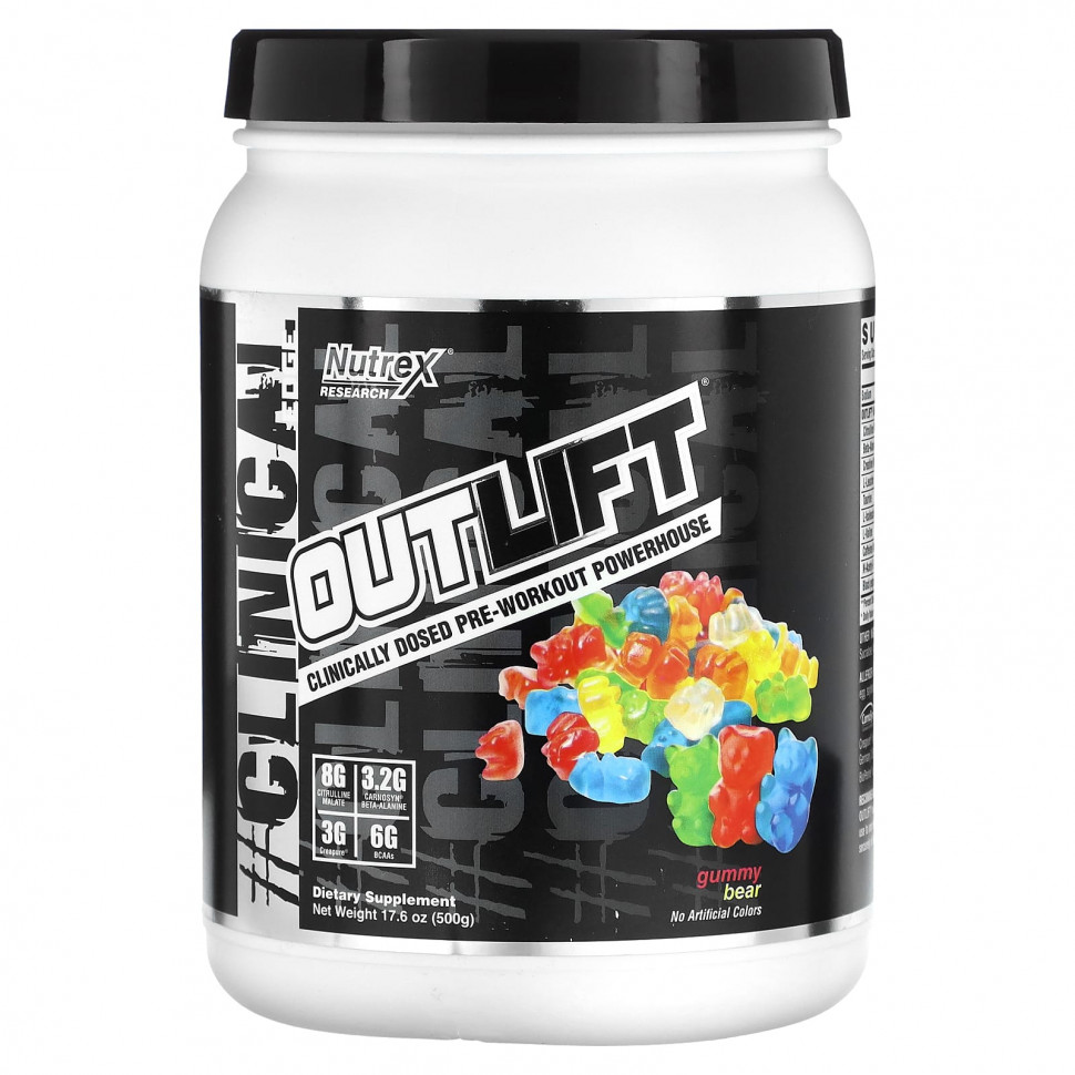   Nutrex Research, Outlift,    ,     , 500  (17,6 )   -     , -,   