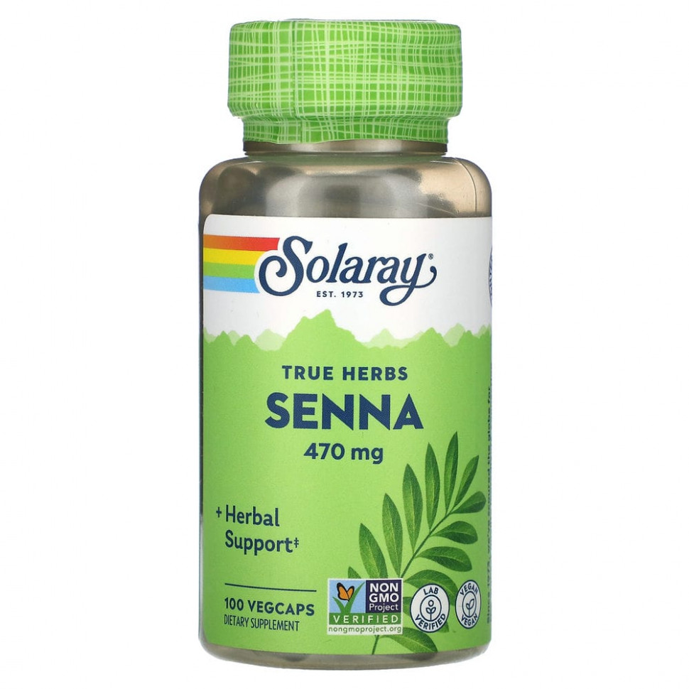  Solaray, True Herbs, , 470 , 100    IHerb ()
