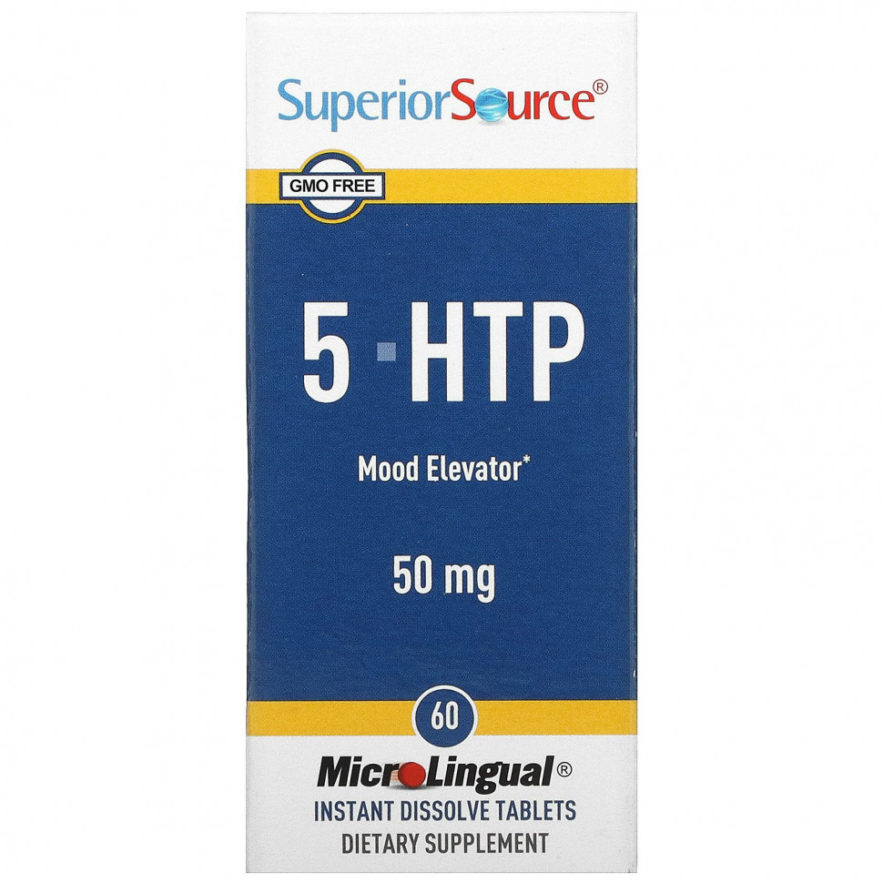   Superior Source, 5-HTP (5-), 50 , 60   MicroLingual   -     , -,   