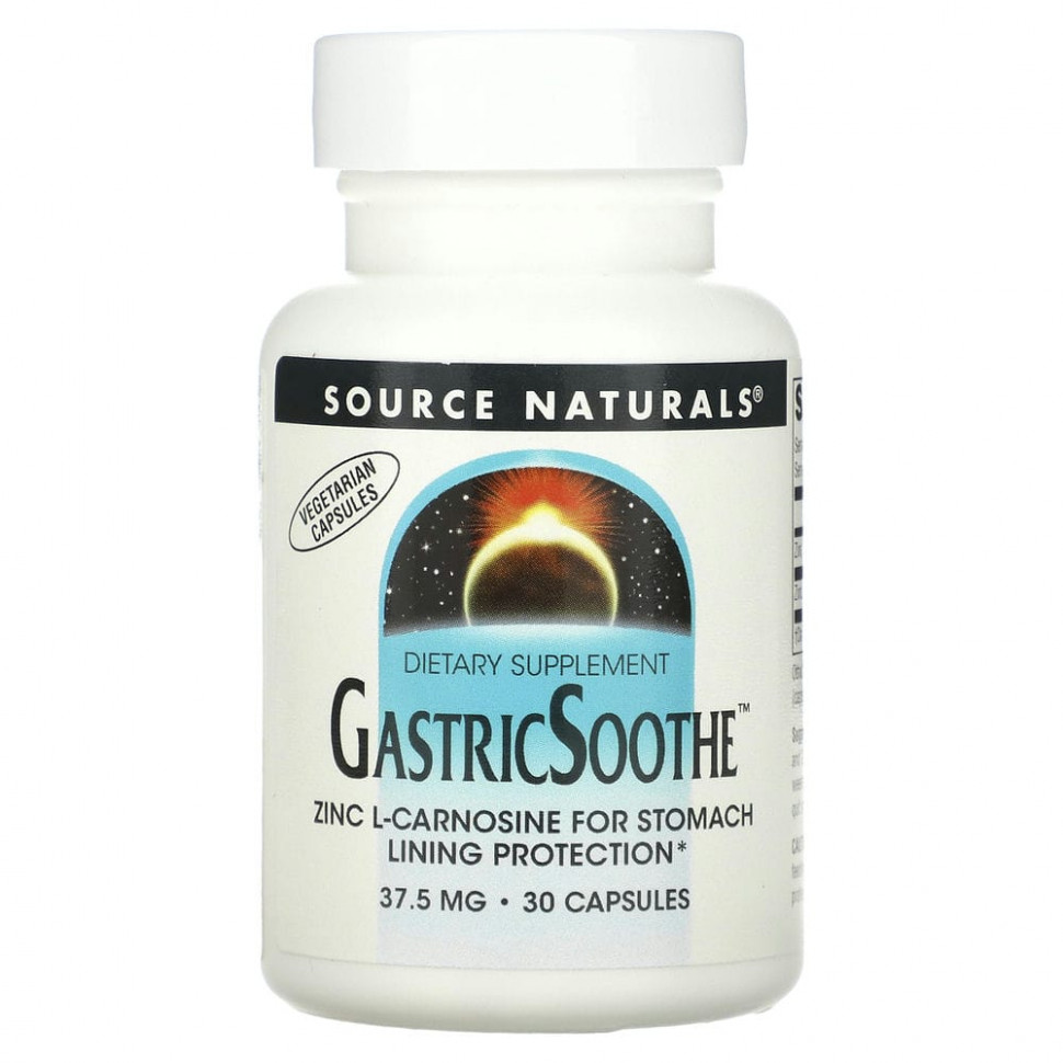   Source Naturals, GastricSoothe, 37,5 , 30    -     , -,   