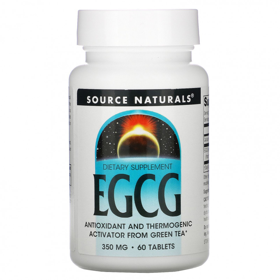   Source Naturals, EGCG, 350 , 60    -     , -,   