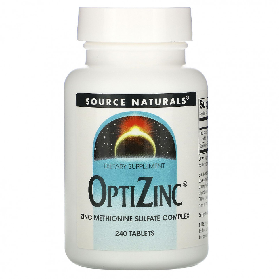   Source Naturals, OptiZinc, , 240    -     , -,   