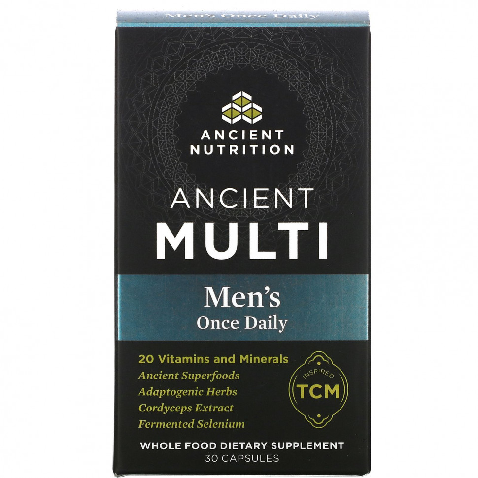   Dr. Axe / Ancient Nutrition, Ancient Multi,    , 30    -     , -,   