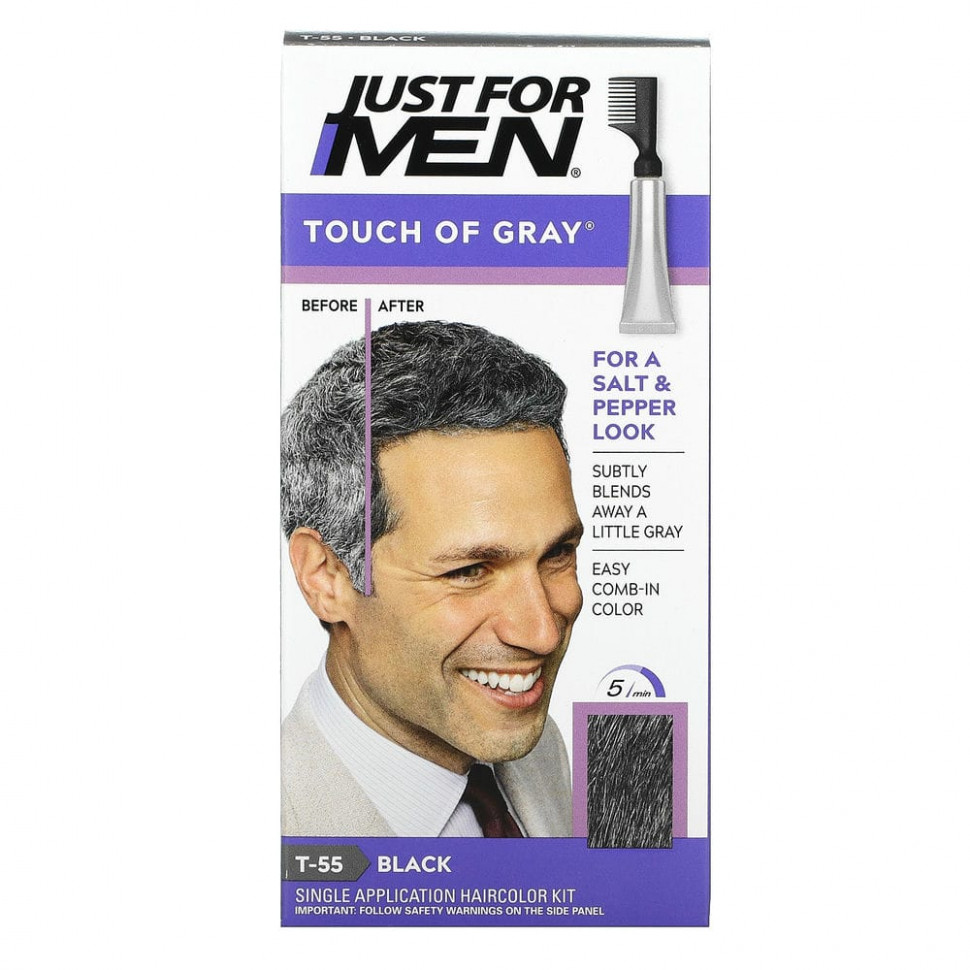   Just for Men,       Touch of Gray,   T-55, 40    -     , -,   