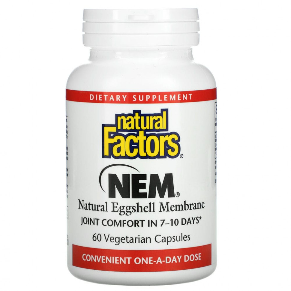   Natural Factors, NEM,     , 60     -     , -,   