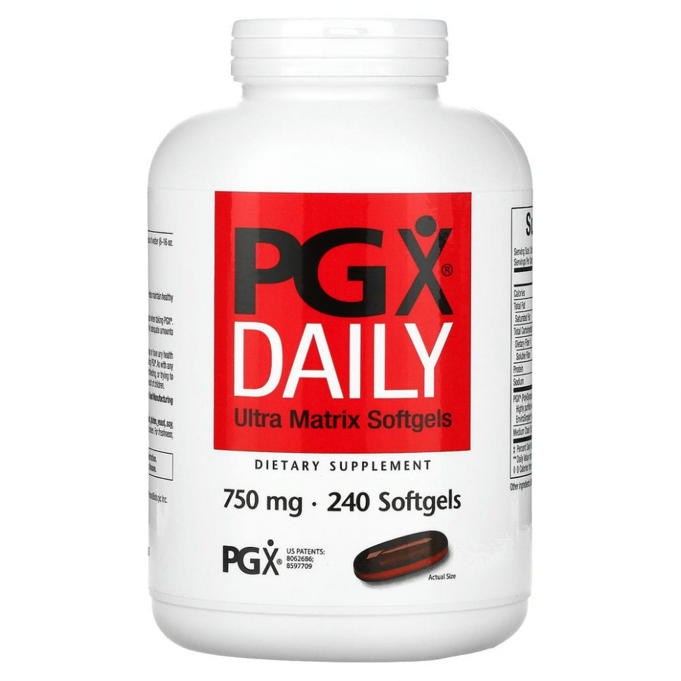   Natural Factors, PGX Daily,       , 750 , 240      -     , -,   