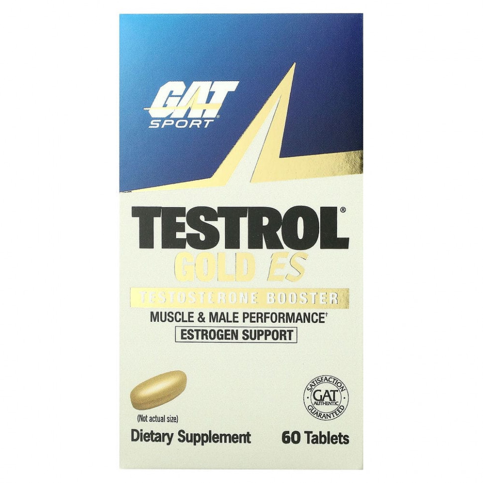  GAT, Testrol Gold ES,     , 60   IHerb ()