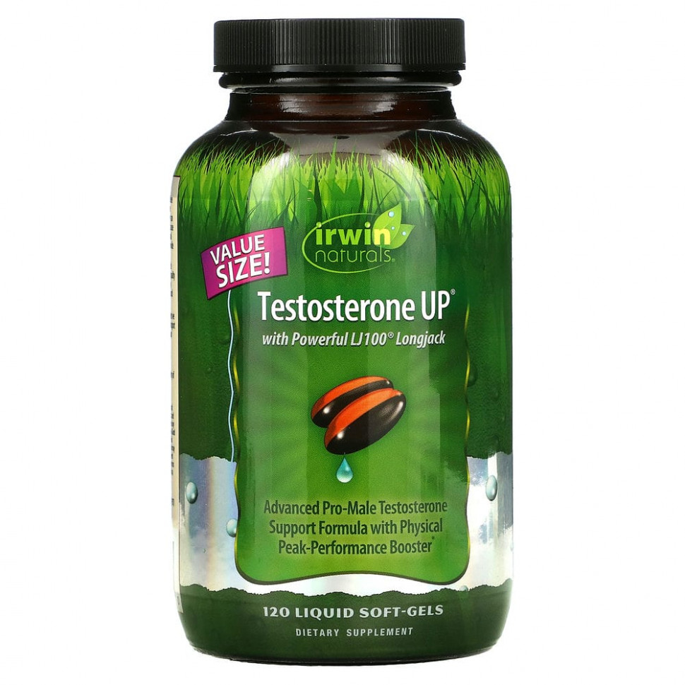   Irwin Naturals, Testosterone UP, , 120      -     , -,   