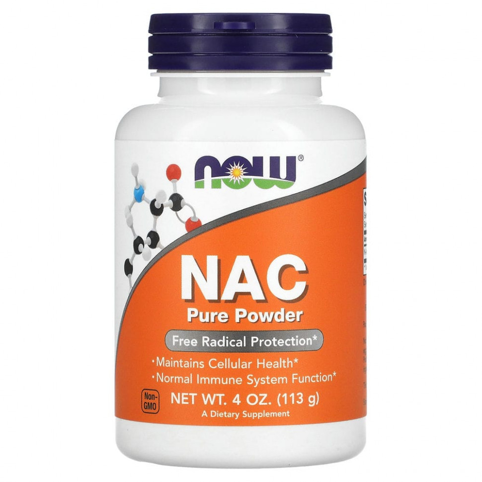   NOW Foods, NAC Pure Powder, 4 oz (113 g)   -     , -,   