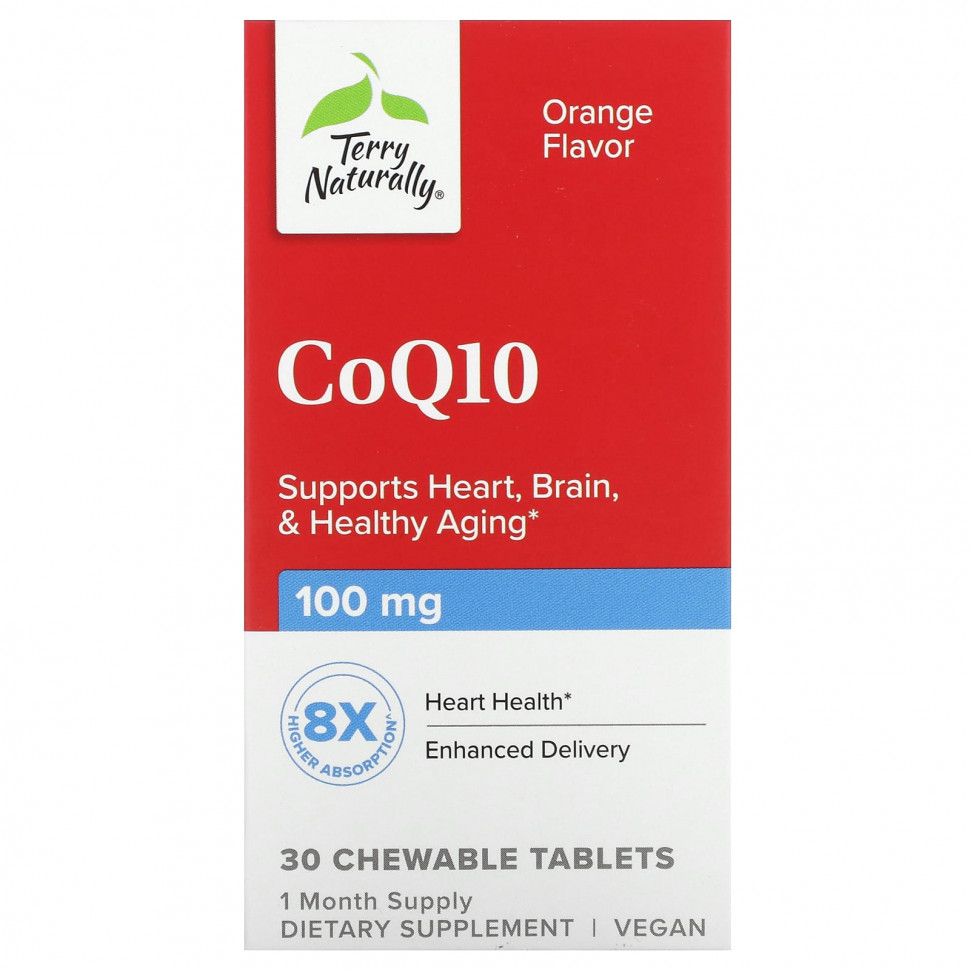   Terry Naturally, CoQ10, , 100 , 30     -     , -,   