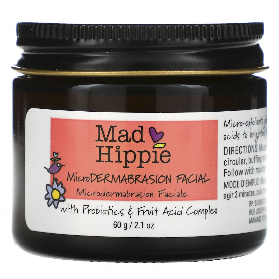   Mad Hippie, MicroDermabrasion Facial,    , 60  (2,1 )   -     , -,   