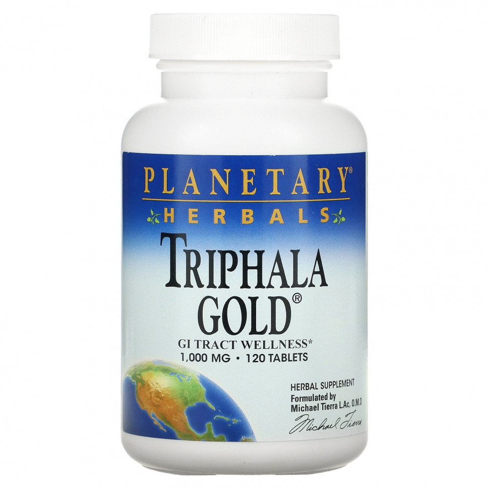   Planetary Herbals, Triphala Gold,  - , 1,000 , 120    -     , -,   