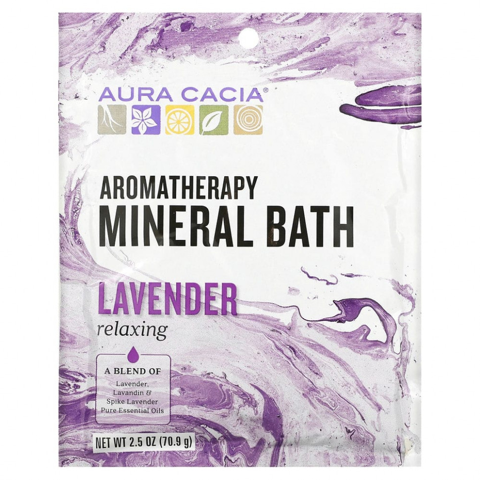  Aura Cacia, Aromatherapy Mineral Bath,  , 70,9  (2,5 )  IHerb ()
