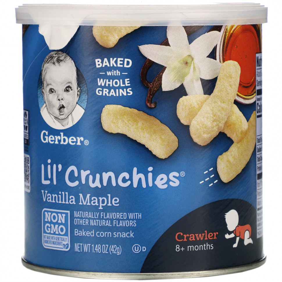  Gerber, Lil' Crunchies,     8 ,   , 42  (1,48 )  IHerb ()