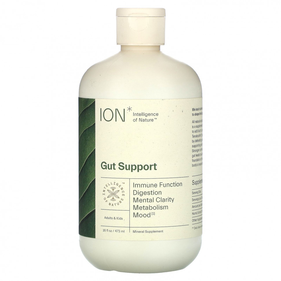   ION Biome, Gut Health, Mineral Supplement, 16 fl oz (473 ml)   -     , -,   