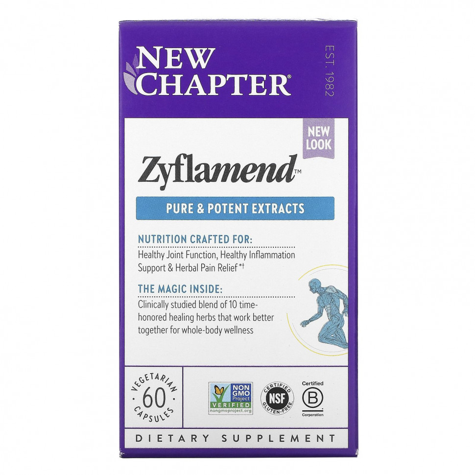   New Chapter, Zyflamend, 60     -     , -,   