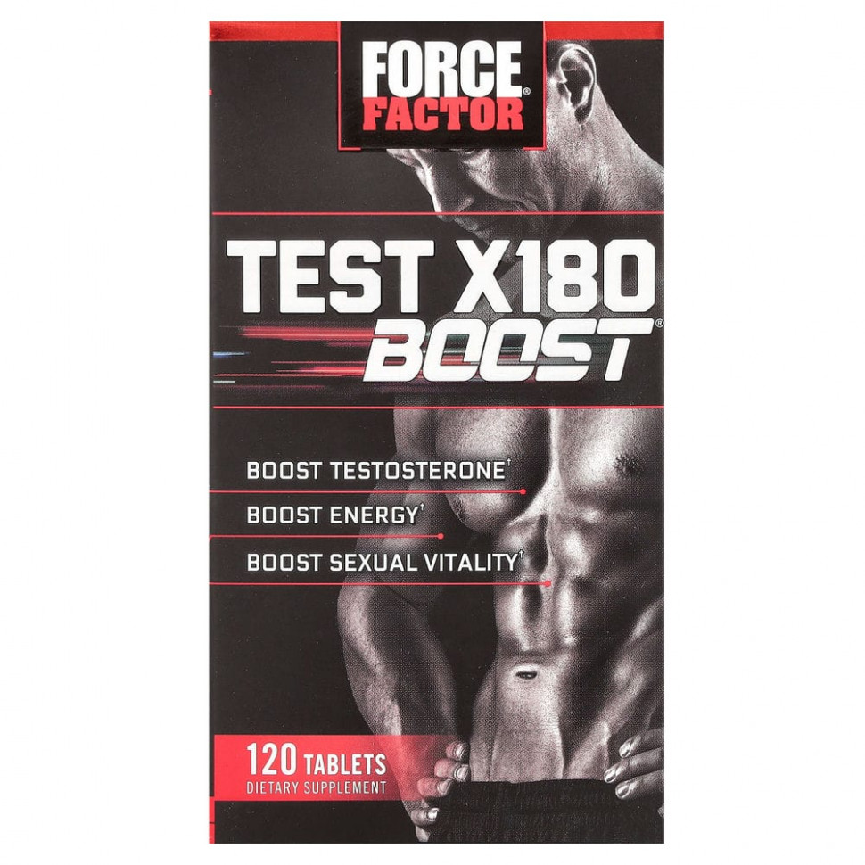  Force Factor, Test X180 Boost,    , 120   IHerb ()
