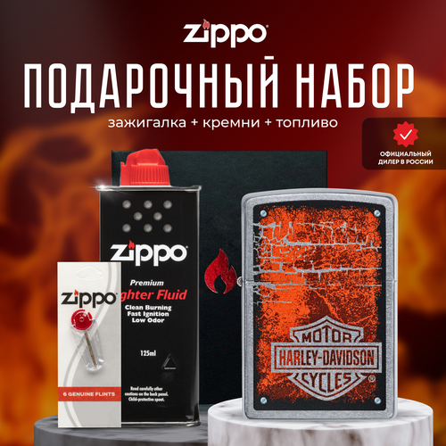    ZIPPO   (   Zippo 49658 Harley-Davidson +  +  125  )  -     , -,   