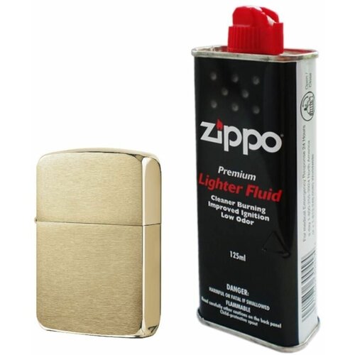    Zippo, Brushed Brass 1941B    Zippo Premium 125   -     , -,   
