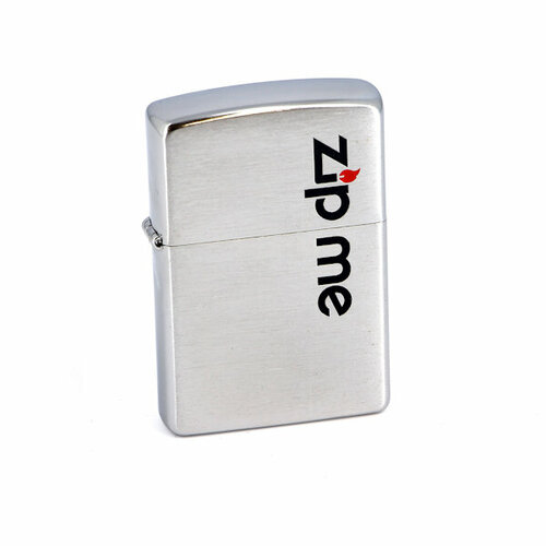    Zippo ZIP ME Brushed Chrome   ZIPPO-200ZIPME  -     , -,   