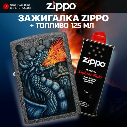     ZIPPO 49776 Fiery Dragon +     125   -     , -,   