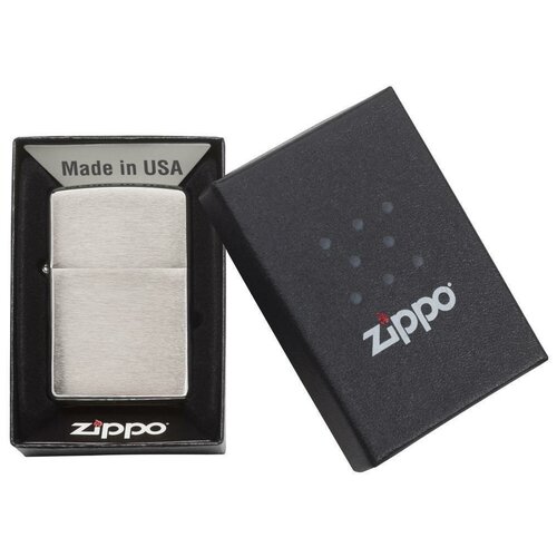    ZIPPO Classic Brushed Chrome Original  -     , -,   