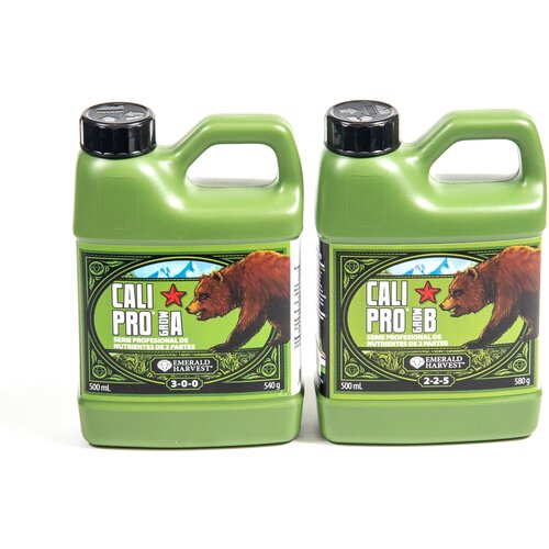     Emerald Harvest Cali Pro Grow A+B 500   -     , -,   
