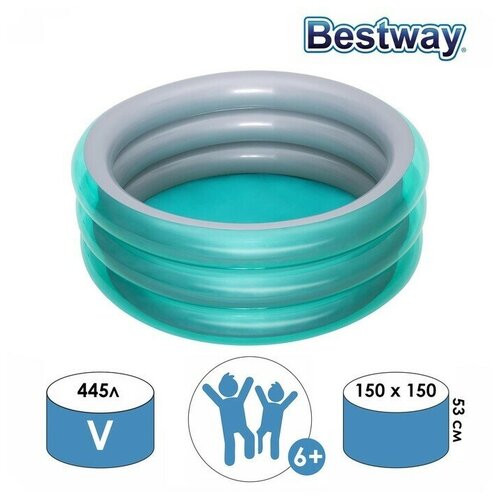     Bestway Big Metallic 3-Ring 51041, 15053   -     , -,   