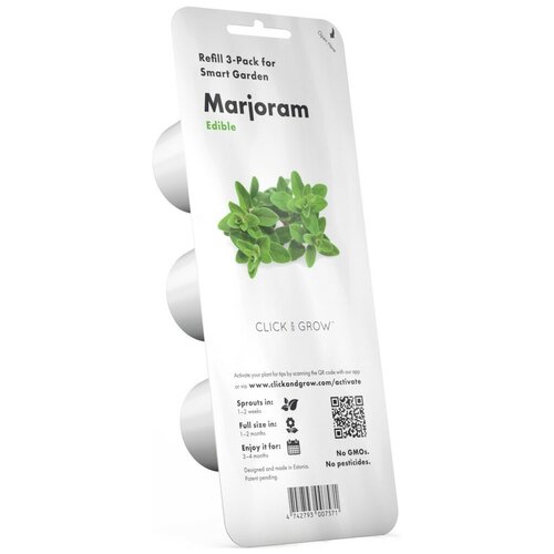        Click and Grow Refill 3-Pack  (Marjoram)  -     , -,   
