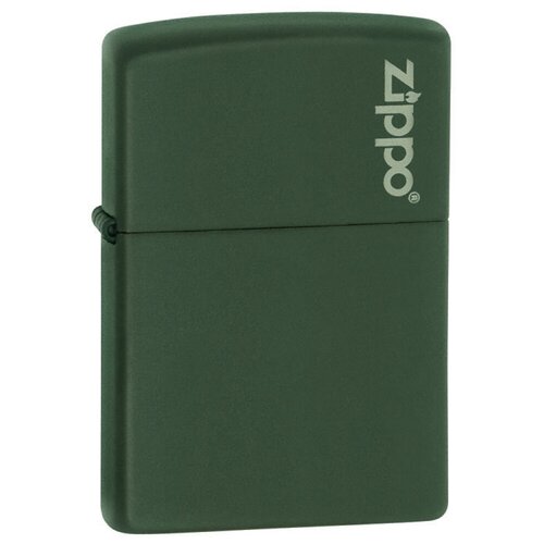    ZIPPO 221ZL Zippo Logo Green Matte  -     , -,   