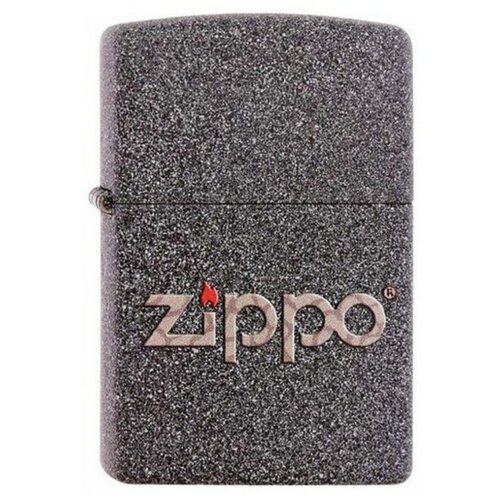    Zippo 211  Snakeskin Zippo Logo Iron Stone  -     , -,   