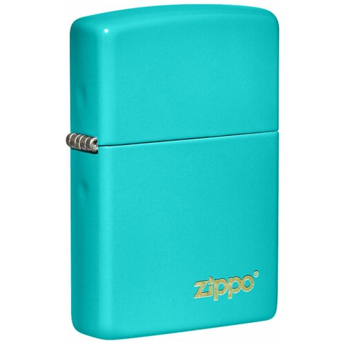     ZIPPO Classic 49454ZL ZIPPO Logo   Flat Turquoise  -     , -,   