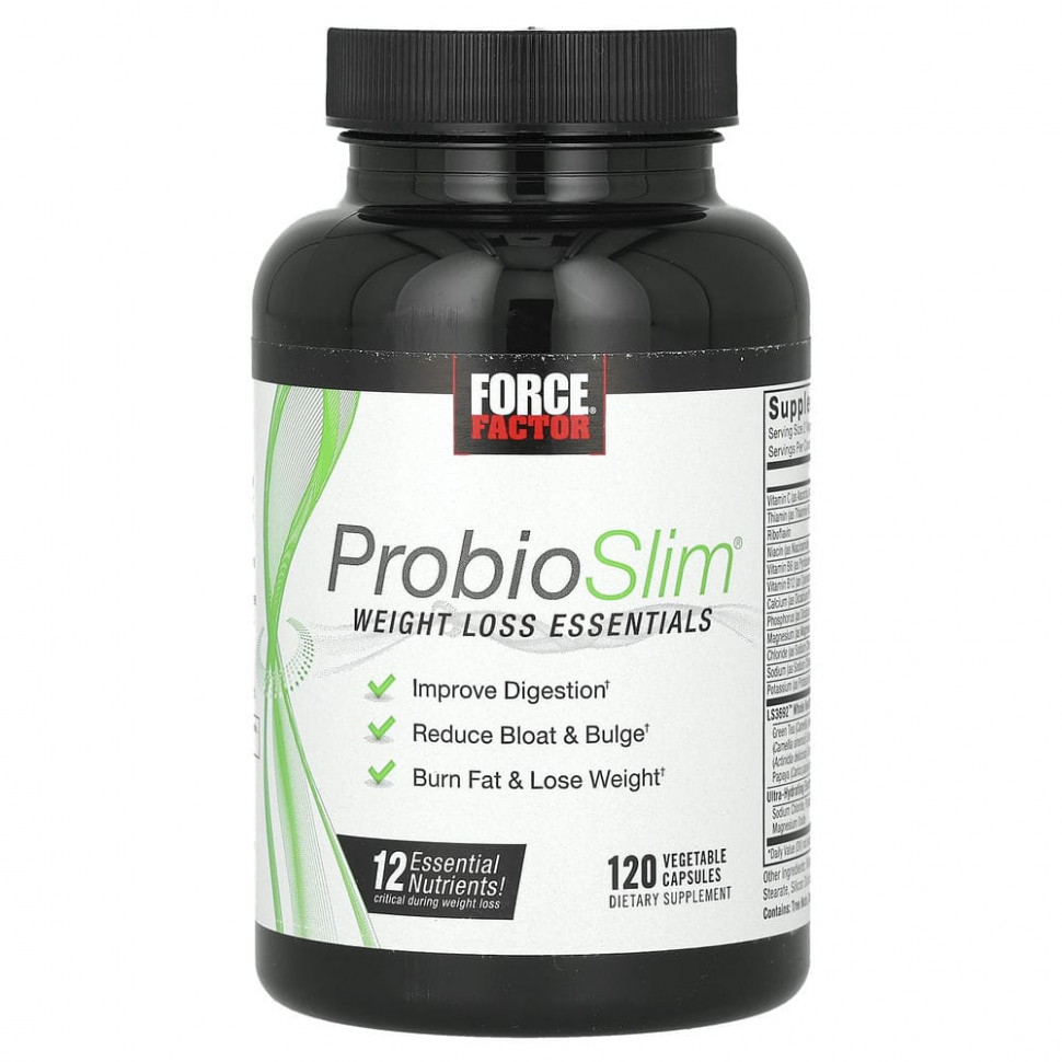  Force Factor, ProbioSlim,      , 120   IHerb ()