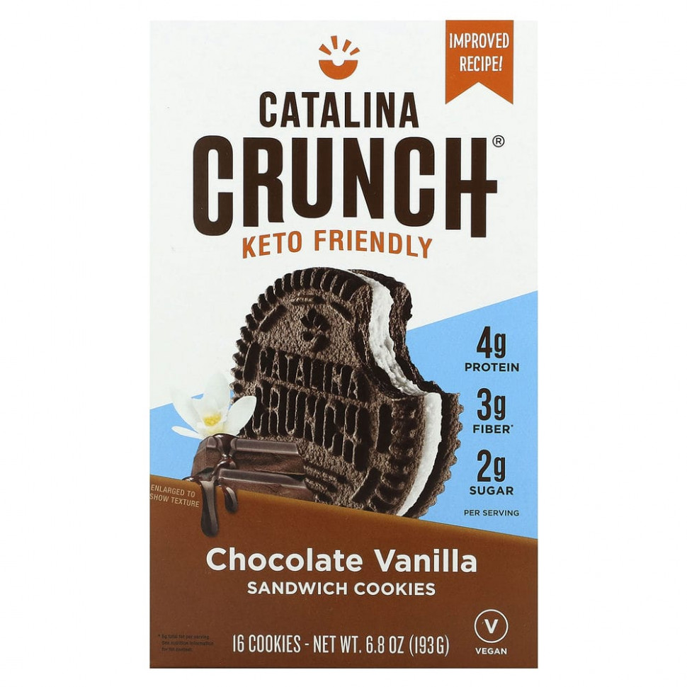   Catalina Crunch, Keto Sandwich Cookies, - , 16 , 6,8  (193 )   -     , -  