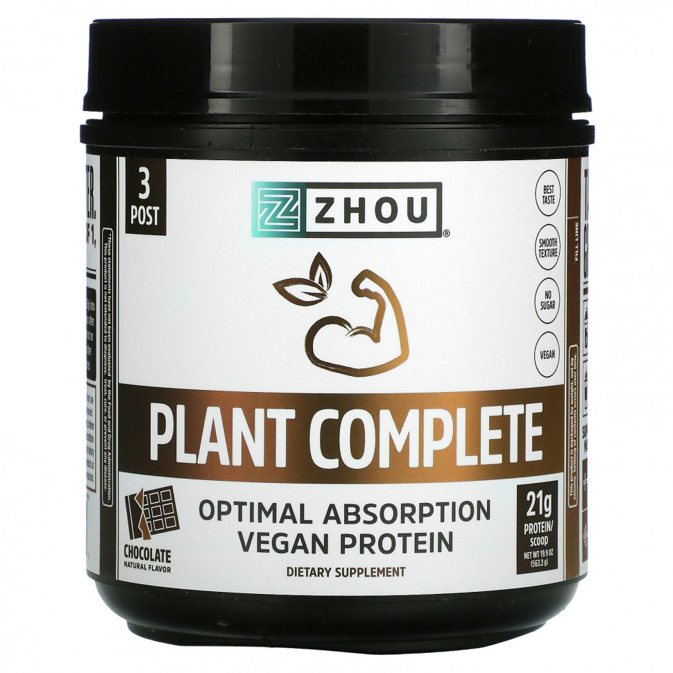   Zhou Nutrition, Plant Complete,     , , 563,2  (19,9 )   -     , -  