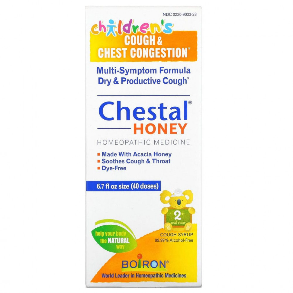   Boiron, Chestal Honey,           , 40  (6,7 . )   -     , -  