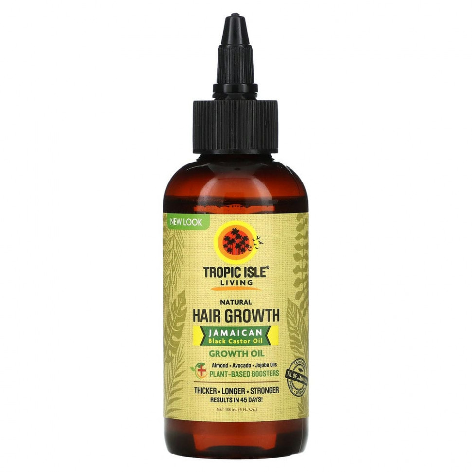   Tropic Isle Living, Natural Hair Growth Oil,    , 118  (4 . )   -     , -  