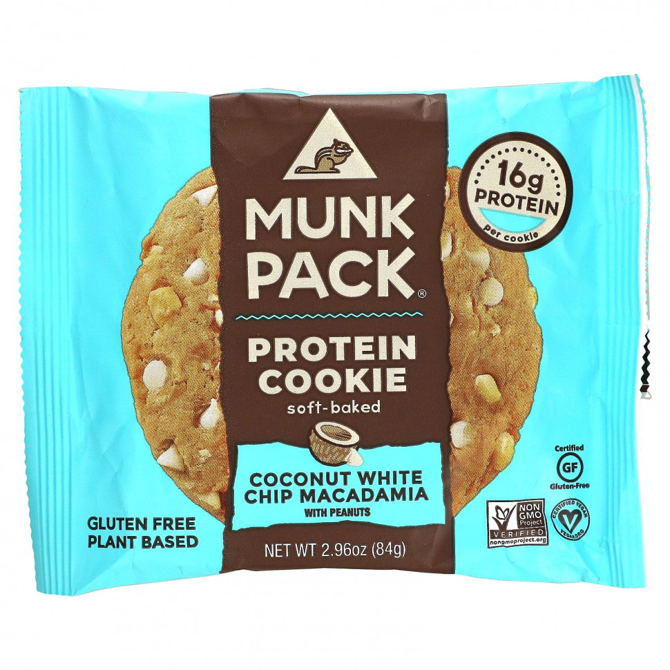   Munk Pack, Protein Cookie,     , 84  (2,96 )   -     , -  