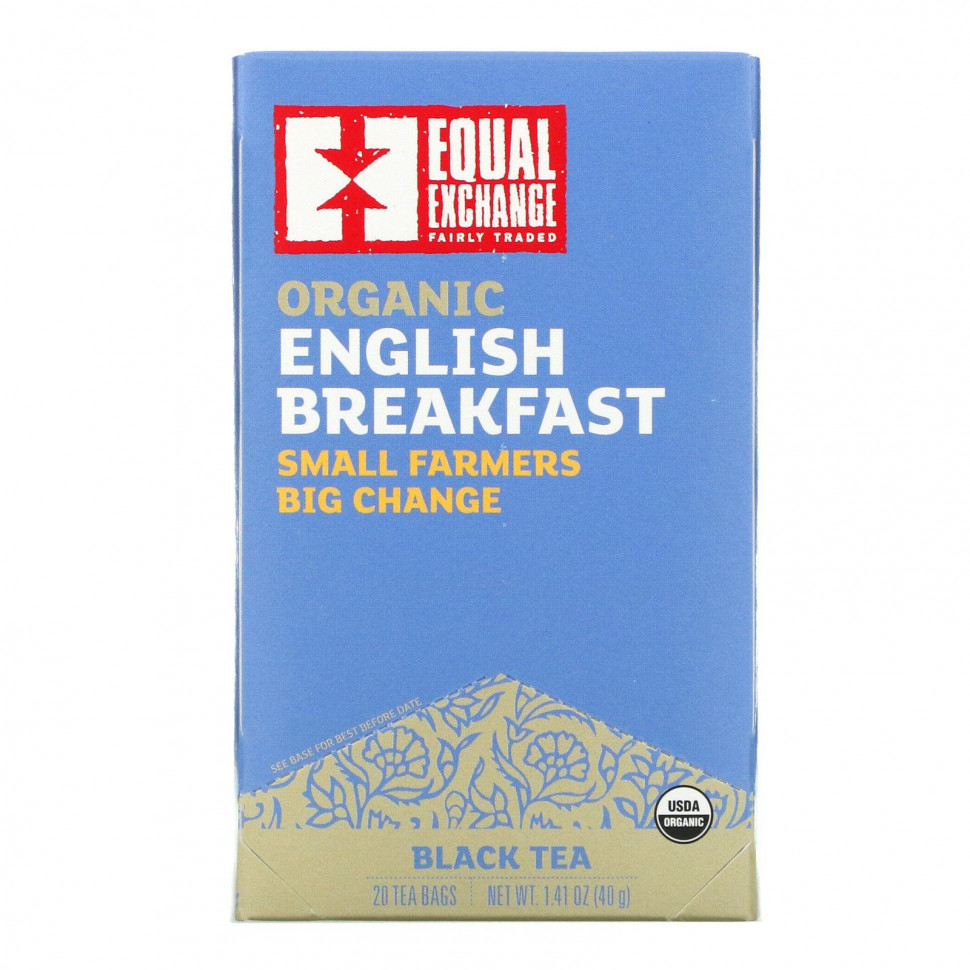   Equal Exchange, Organic English Breakfast,  , 20  , 40  (1,41 )   -     , -  