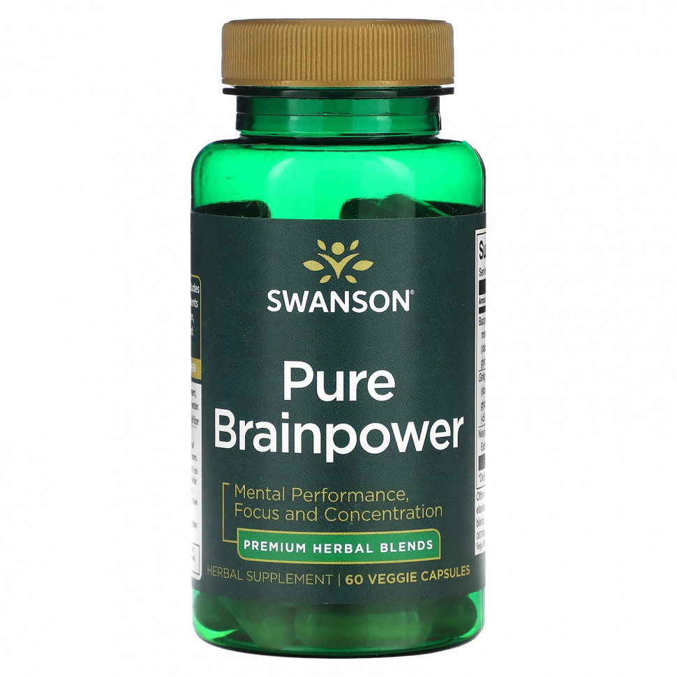   Swanson, Pure Brainpower, 60     -     , -  