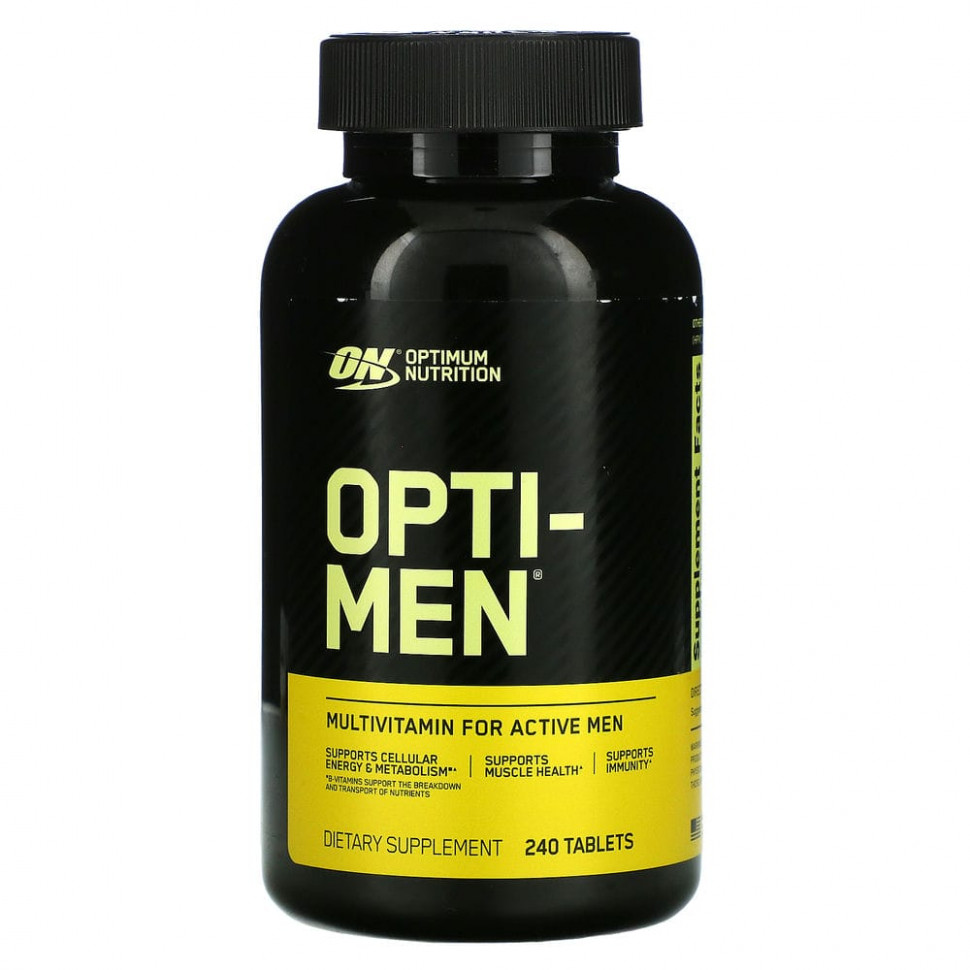   Optimum Nutrition, Opti-Men, 240    -     , -  