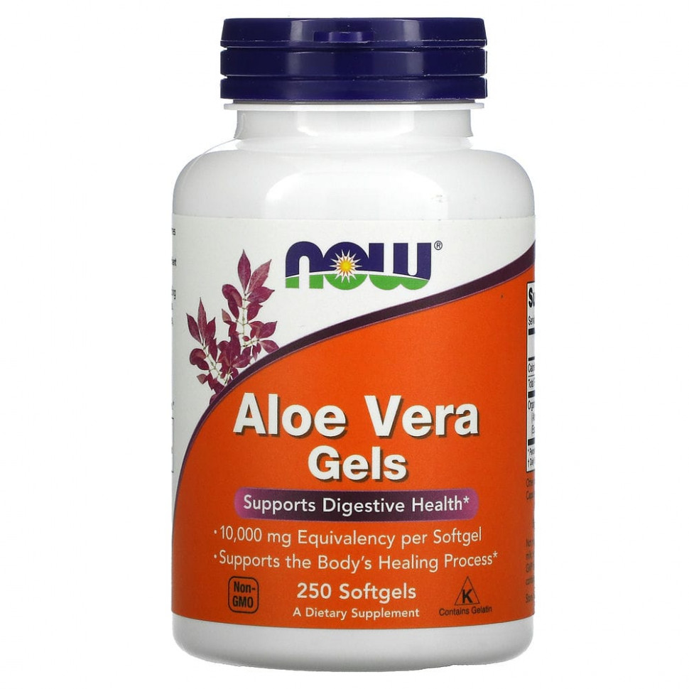   NOW Foods, Aloe Vera Gels, 250      -     , -  