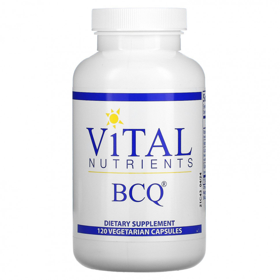   Vital Nutrients, BCQ, 120     -     , -  