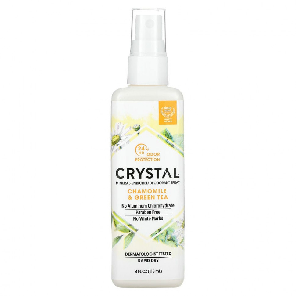   Crystal Body Deodorant,  -     , 118  (4  )   -     , -  