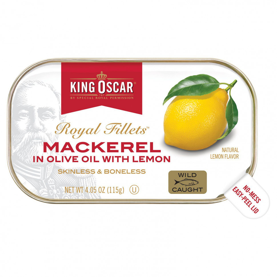   King Oscar, Royal Fillets,      , 115  (4,05 )   -     , -,   